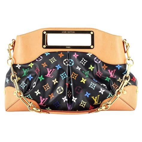 Louis Vuitton Judy Handbag Monogram Multicolor MM 